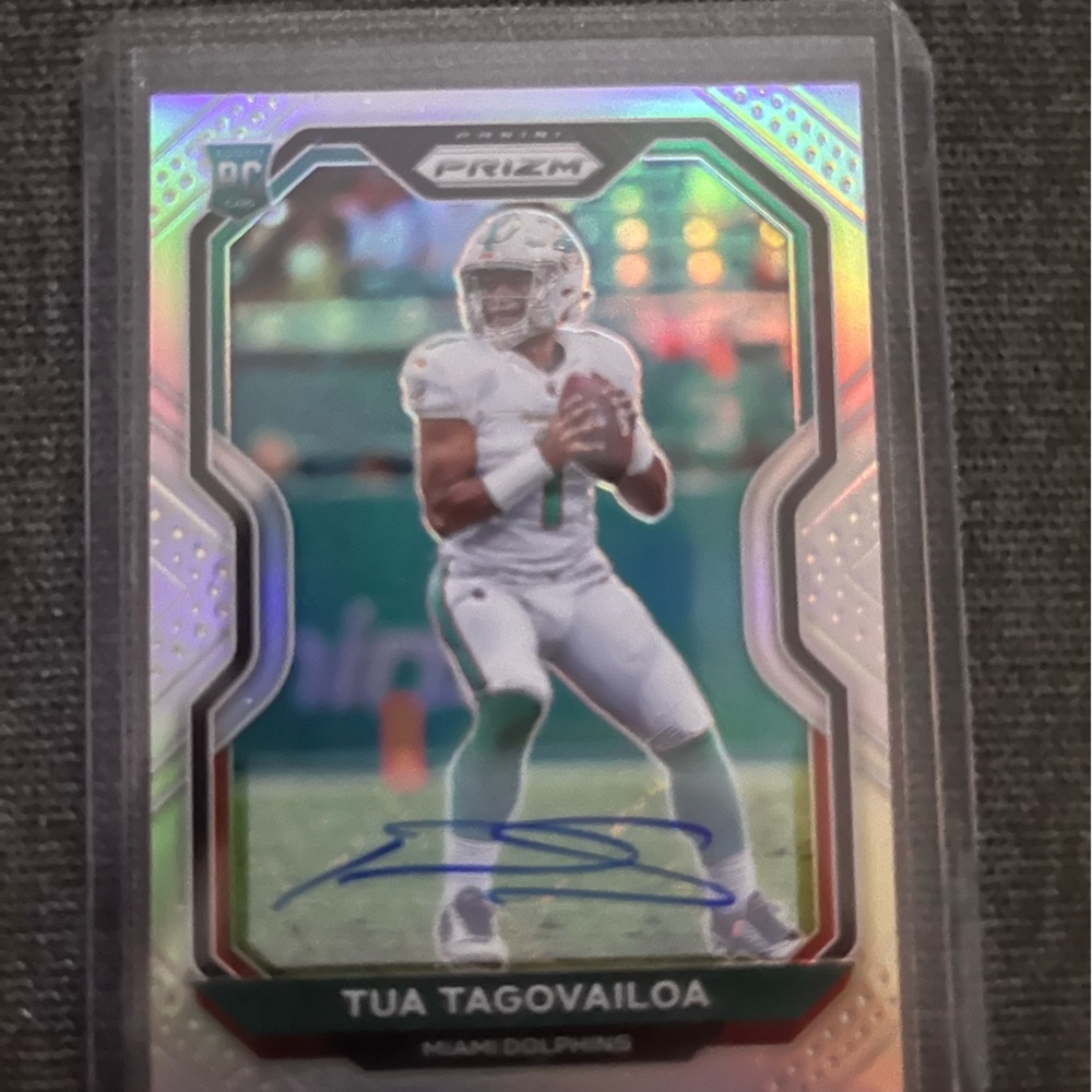 Tua Prizm Silver Rookie Auto